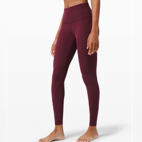 lululemon athletica Pants - Lululemon Align Pant 28” Cassis Size 2